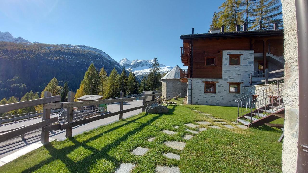 Chalet Selva Isolaccia Bagian luar foto